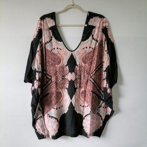 Victoria’s Secret Butterfly Paisley Tunic / Kimono Top – One Size (NWT)